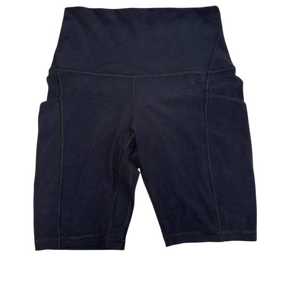 Lululemon Align High Rise Short with Pockets 8” – Black, Size 4 - Picture 2 of 7